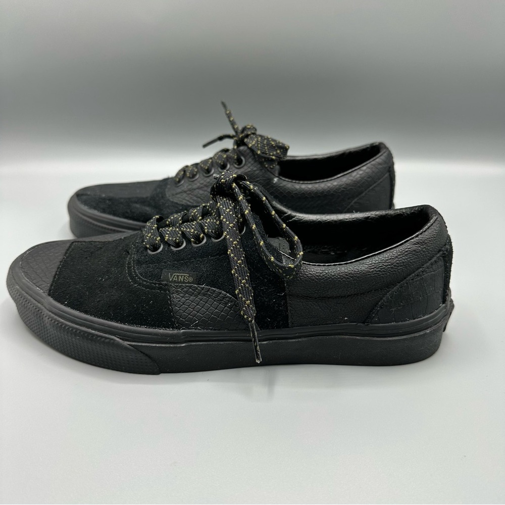 Vans UA Era Mono Patchwork Skate Shoes Mens Size 7/ Women’s 8.5 Black